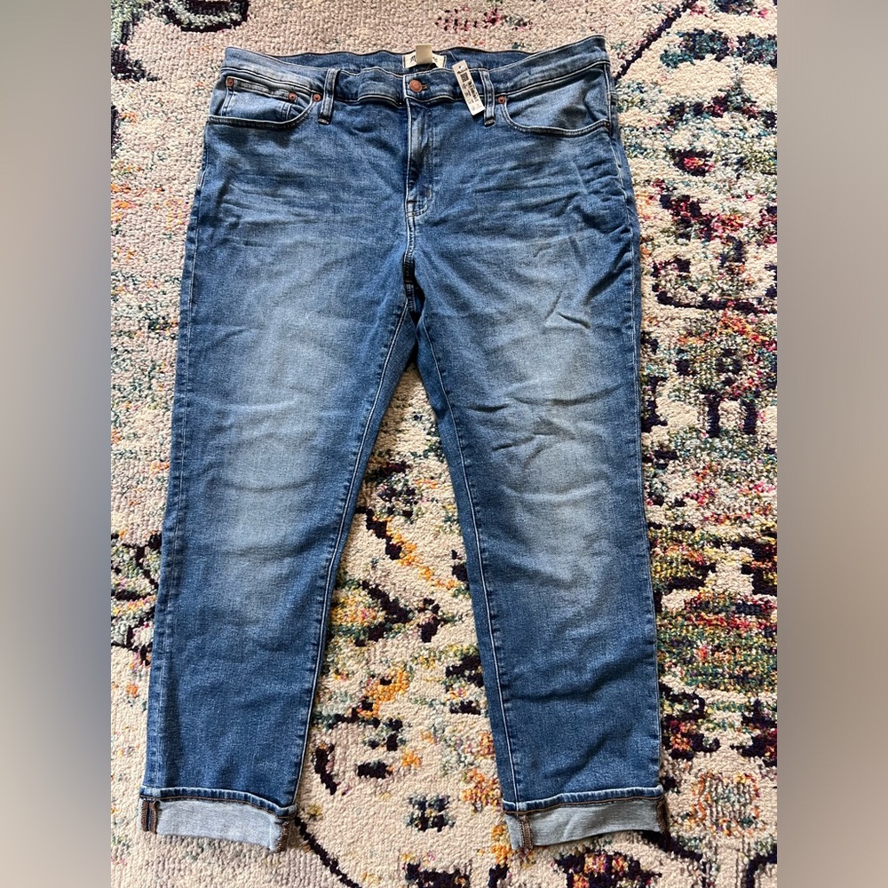 Madewell women’s jeans. Size 33 The Slim Boy Jean. NWT